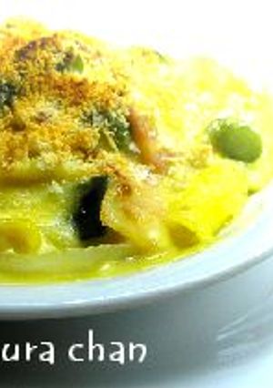 手作りホワイトソースの野菜グラタン-レシピのメイン写真