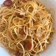 家の冷蔵庫にあるもので簡単ズボラパスタ