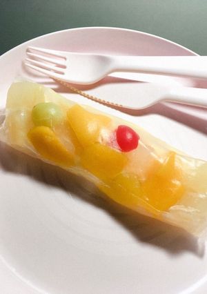 ライスペーパーで簡単涼しげ夏おやつ-レシピのメイン写真
