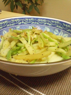 セロリとジャガイモの中華にんにく炒め♥♡-レシピのメイン写真