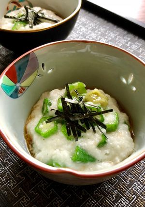 オクラ入りとろろ芋☆簡単でオススメ-レシピのメイン写真