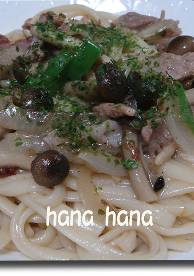 焼きうどん☆柚子胡椒風味-レシピのメイン写真