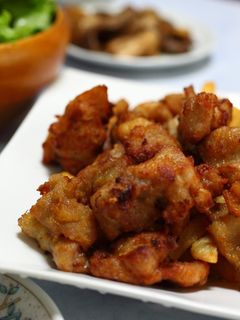 鶏もものにんにくから揚げ-レシピのメイン写真