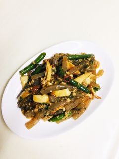 余り餃子のタネで作る♪中華餡がけ野菜炒め-レシピのメイン写真