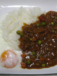 うすいえんどうのキーマ風カレー-レシピのメイン写真
