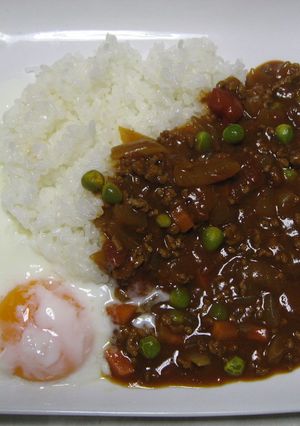 うすいえんどうのキーマ風カレー-レシピのメイン写真