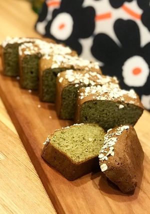 ◎しっとり抹茶のプロテインケーキ◎-レシピのメイン写真