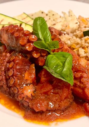 イタリア風タコのトマト煮-レシピのメイン写真