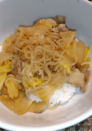 かんたん白菜丼-レシピのメイン写真