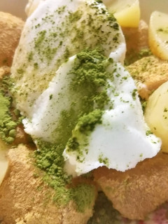 わらび餅とアイスのコラボ-レシピのメイン写真
