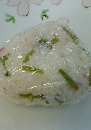 さっぱり、爽やか　セリごはんおにぎり-レシピのメイン写真