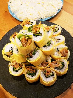 旨い!☆韓国風玉子ロール巻き☆-レシピのメイン写真
