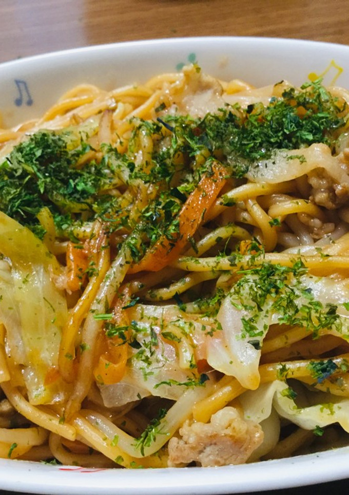 [懐かしい味]石巻市 学校給食の焼きそば-レシピのメイン写真