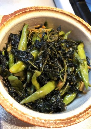 葉とうがらし甘くない佃煮ご飯止まらない！-レシピのメイン写真