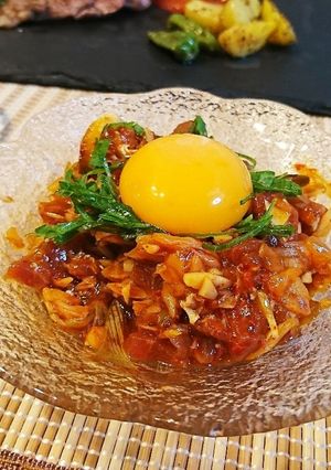ビールがすすむ簡単めちゃうまマグロユッケ-レシピのメイン写真