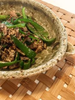 鯖とピーマンの炒め煮-レシピのメイン写真