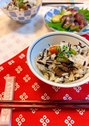 ひじきとじゃこの混ぜごはん-レシピのメイン写真