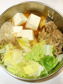 肉豆腐♪簡単豚肉白菜で-レシピのメイン写真