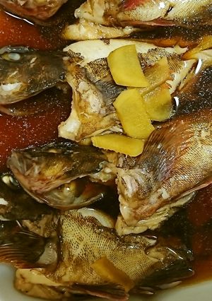ホゴ(カサゴ)の煮付け-レシピのメイン写真