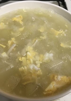 冬瓜のスープ カロリー低くて夏の味方！-レシピのメイン写真