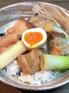 ♡鍋ひとつで簡単ほっこり豚の角煮丼♡-レシピのメイン写真
