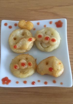 みんなにっこり◡̈⃝︎ポテト貯金-レシピのメイン写真