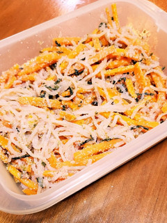 人参と白滝のたらこ炒め【ローソン活用】-レシピのメイン写真