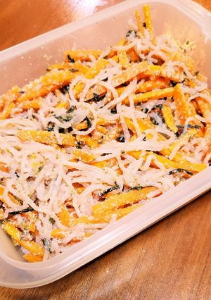 人参と白滝のたらこ炒め【ローソン活用】-レシピのメイン写真