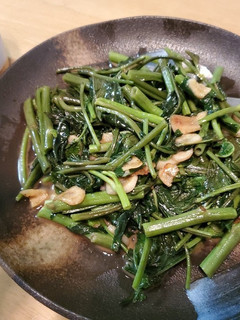 ガチで空芯菜炒め-レシピのメイン写真