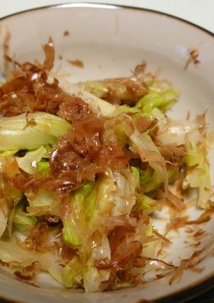 ゆでキャベツの梅肉和え-レシピのメイン写真