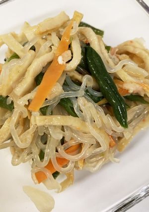 韓国おでんと白滝の炒め煮-レシピのメイン写真