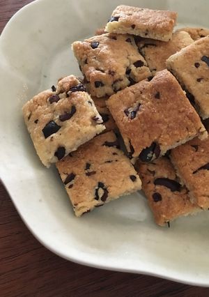 カカオニブの簡単クッキー☆バター卵無し-レシピのメイン写真