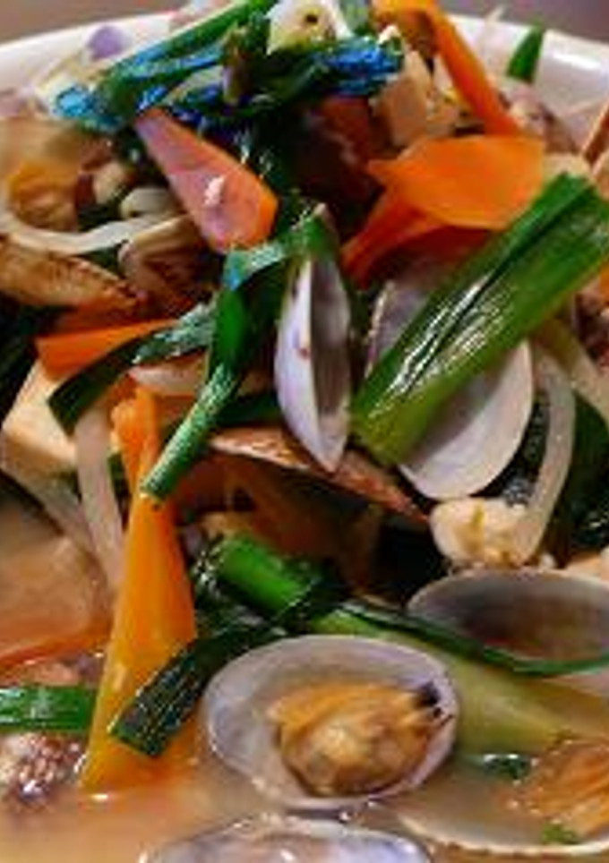 野菜たっぷり！あさりと豆腐の酒蒸し-レシピのメイン写真