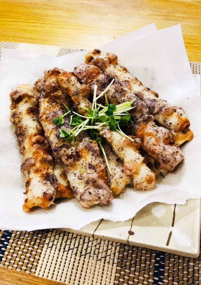マヨネーズでサクッと！ちくわのゆかり揚げ-レシピのメイン写真