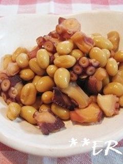 たこと大豆の煮物~♪♪-レシピのメイン写真