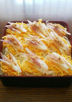 茗荷と卵☆クルンと素麺-レシピのメイン写真