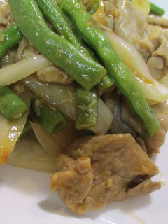 豚肉とインゲンの炒めもの-レシピのメイン写真