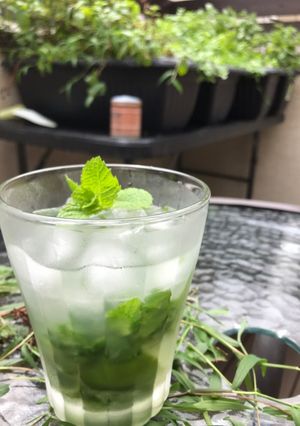 自家菜園！簡単お家でモヒート！-レシピのメイン写真