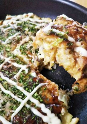 超簡単うちのふわとろお好み焼き-レシピのメイン写真