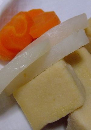 ☆高野豆腐の煮物☆-レシピのメイン写真