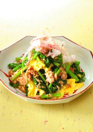 ツナと卵の炒め物-レシピのメイン写真