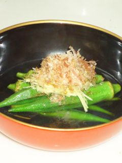 オクラの焼き浸し-レシピのメイン写真