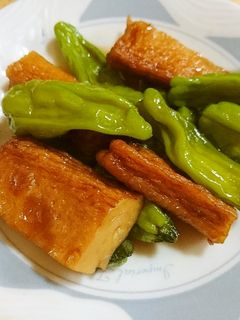 作り置き☆さつま揚げとししとうと煮物-レシピのメイン写真