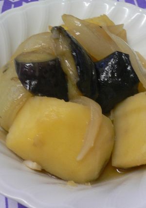 揚げなすとじゃがいもの煮物-レシピのメイン写真