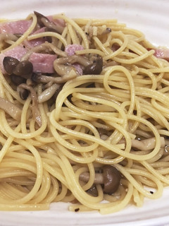 ベーコンとシメジのスープパスタ-レシピのメイン写真