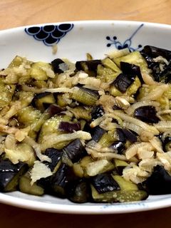 麺つゆでさっぱり、簡単なすのおひたし-レシピのメイン写真