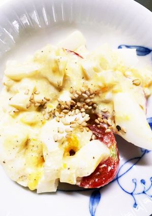 ゆで卵とミニトマトのチリサラダ-レシピのメイン写真