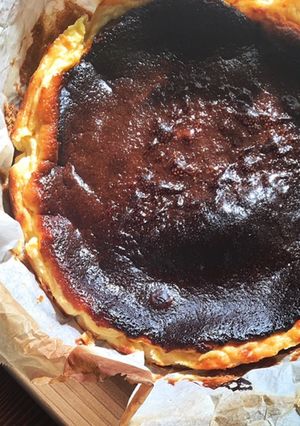 バスクチーズケーキ-レシピのメイン写真