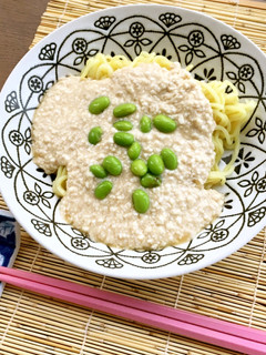 ごまだれ&豆腐で、冷やし中華-レシピのメイン写真