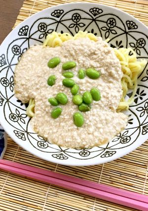 ごまだれ＆豆腐で、冷やし中華-レシピのメイン写真